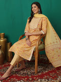 Viyanka Yellow Cotton Printed Kurta Set