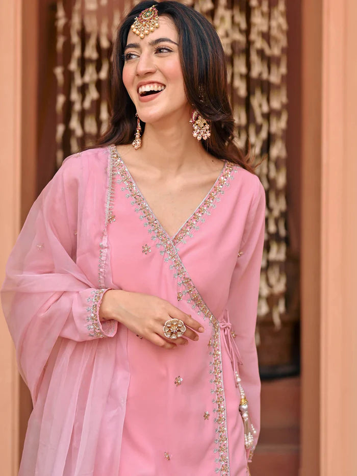 Viyanka Blush Élan Patiala Ensemble