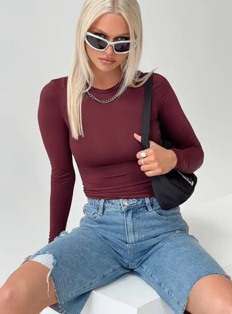 BodySnatch Fit Long Sleeve – Wine Edition