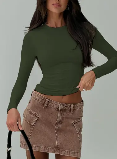 BodySnatch Fit Long Sleeve – Olive Edition