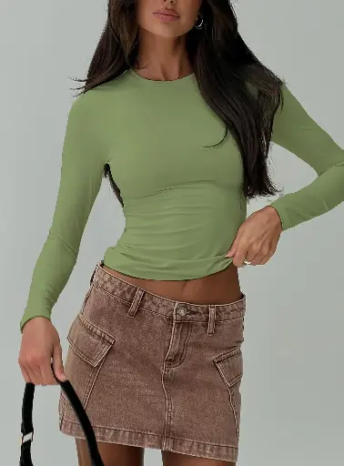 BodySnatch Fit Long Sleeve – Soft Olive Edition
