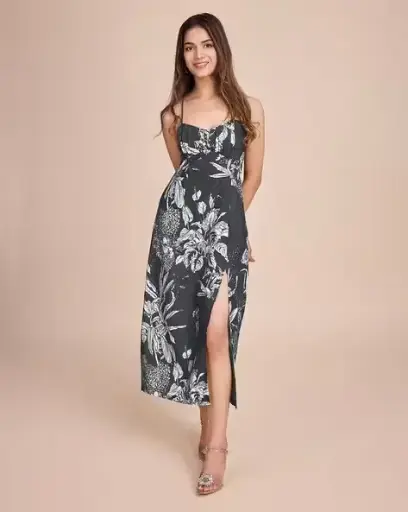 Women Printed Bodycon Dress
